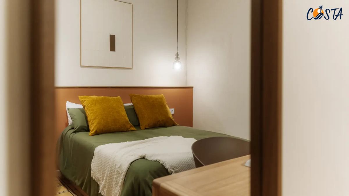 Habitación doble en piso compartido, Barcelona
