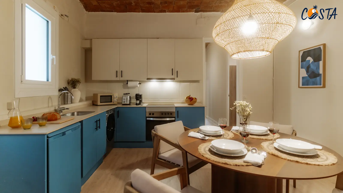 Habitación doble en piso compartido, Barcelona