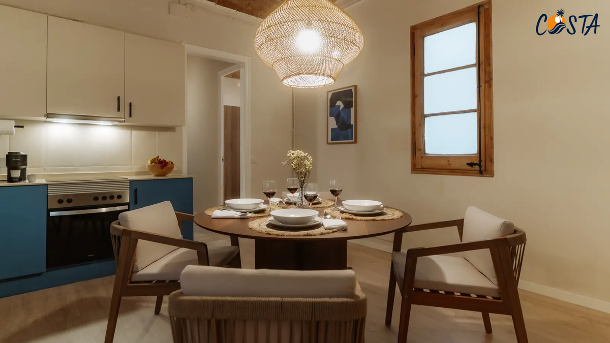 Habitación doble en piso compartido, Barcelona