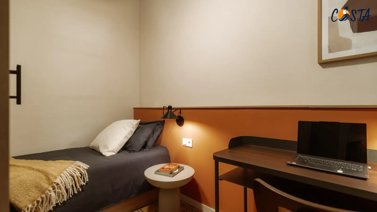 Habitación doble en piso compartido, Barcelona