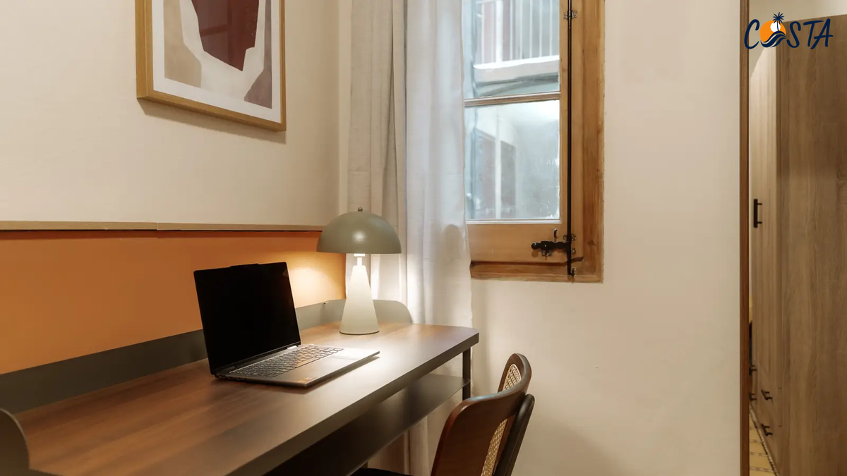 Habitación doble en piso compartido, Barcelona