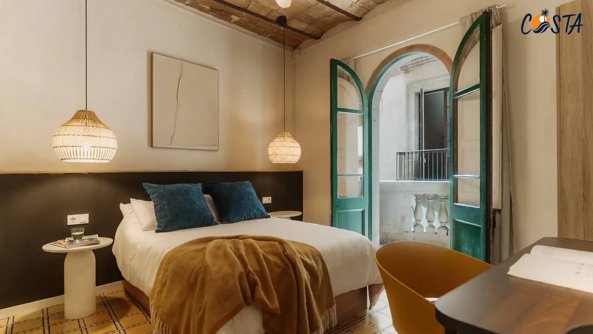 Habitación doble en piso compartido, Barcelona