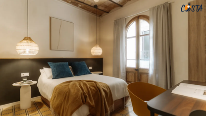Habitación doble en piso compartido, Barcelona