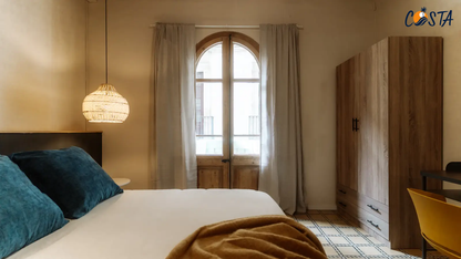 Habitación doble en piso compartido, Barcelona