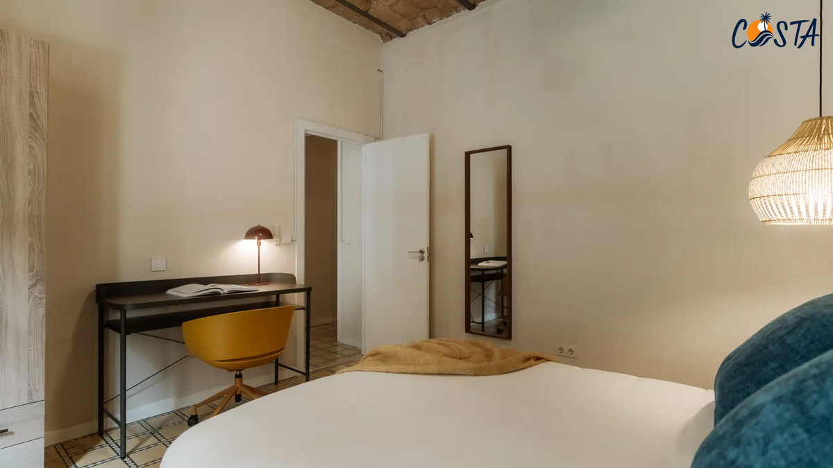 Habitación doble en piso compartido, Barcelona