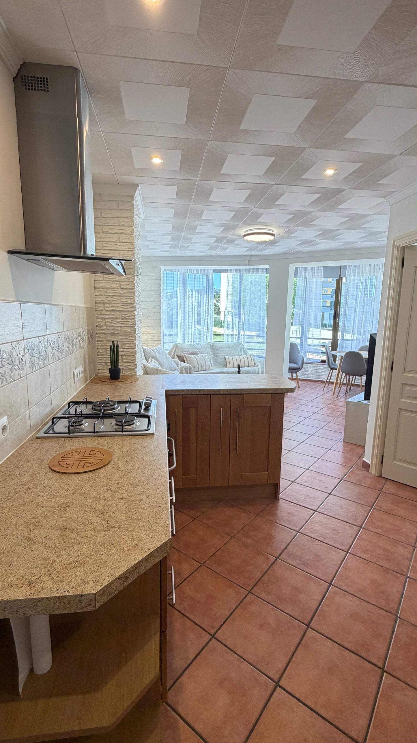 Apartamento luminoso, a 200 m de la playa, Calpe