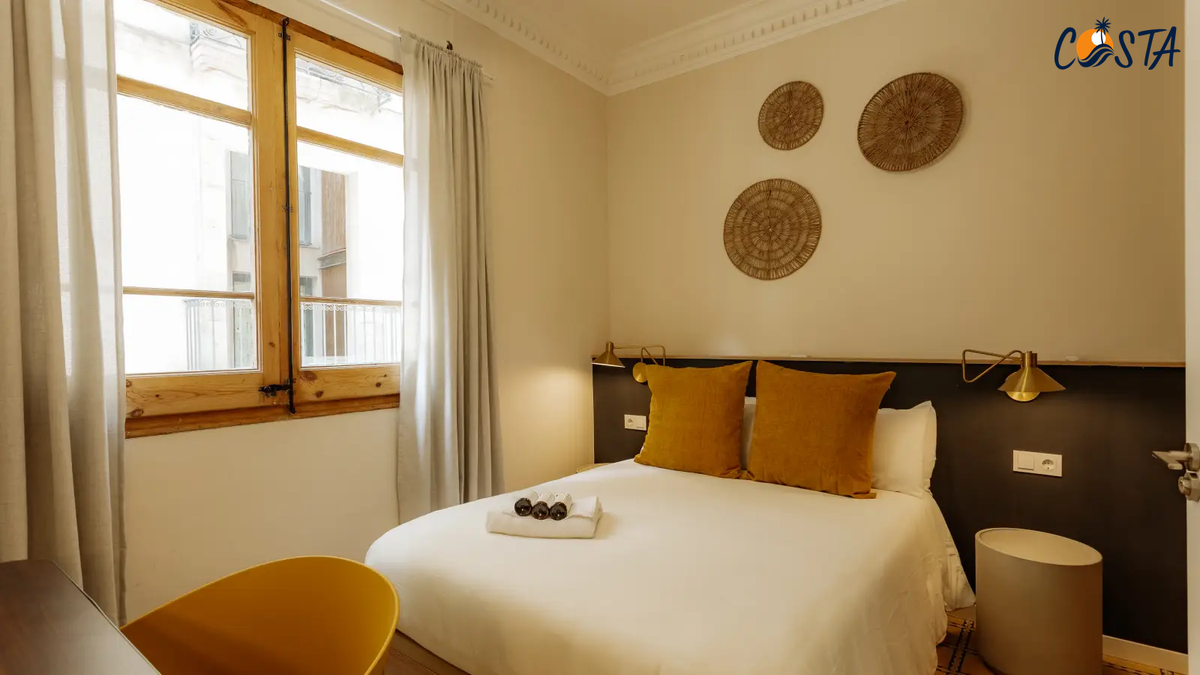 Habitación doble en piso compartido, Barcelona