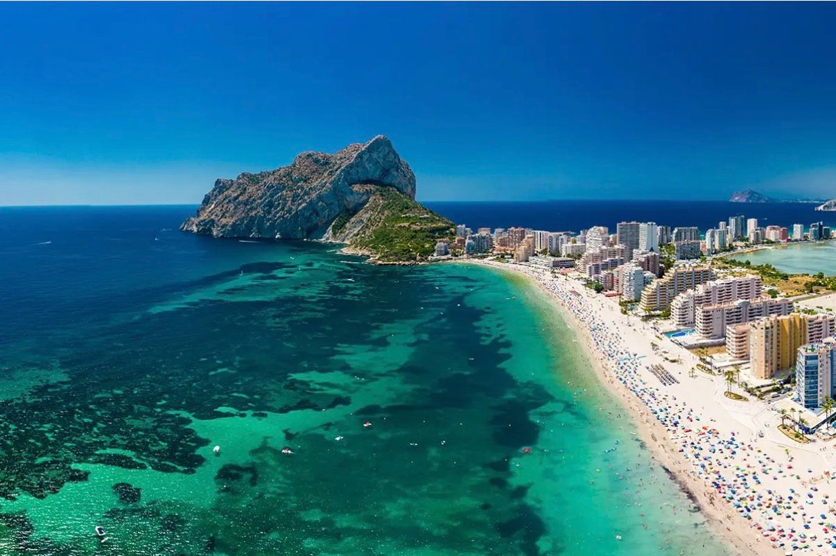 Apartamento luminoso, a 200 m de la playa, Calpe
