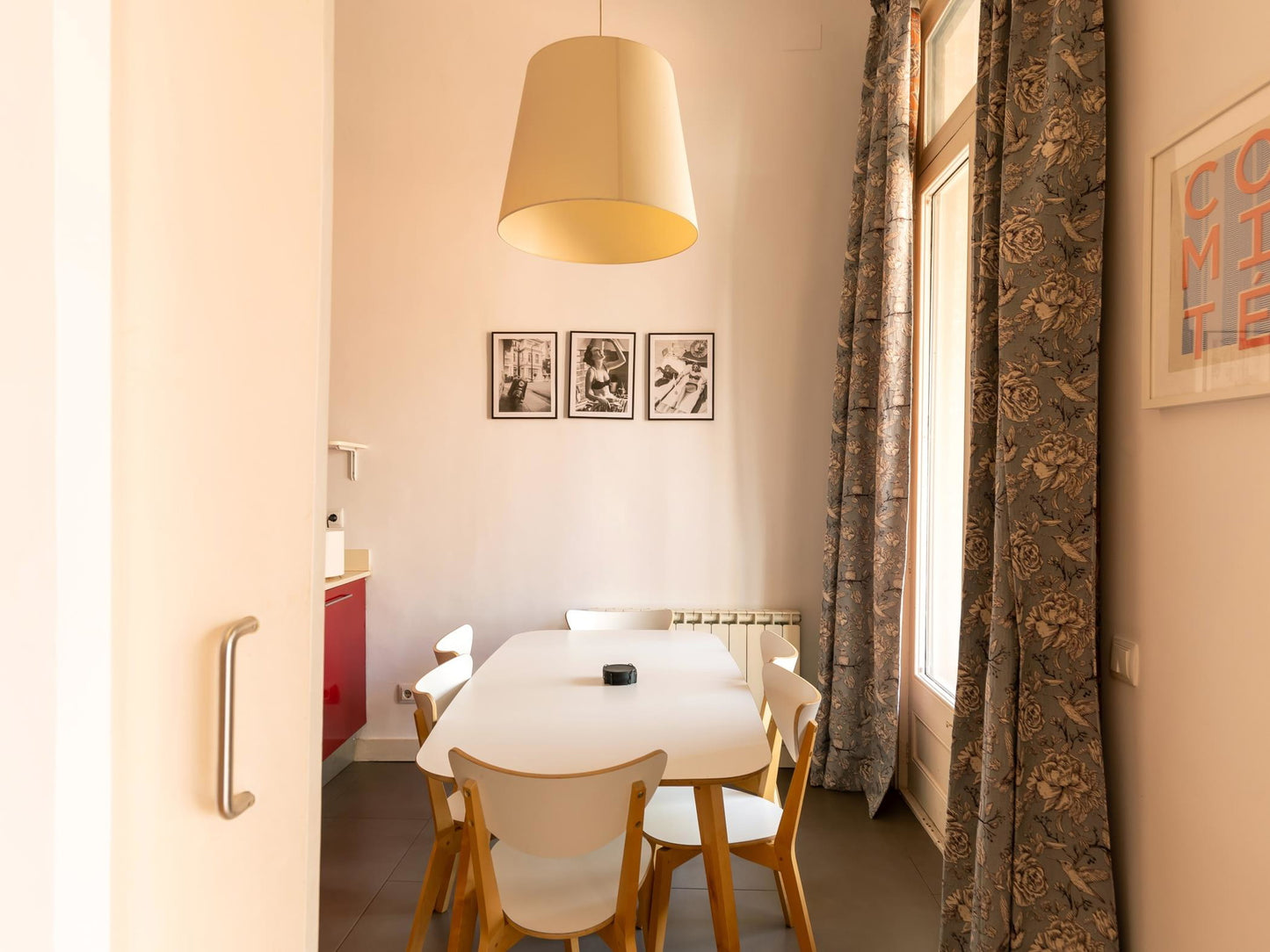 3-bedroom designer apartment with terrace, Barcelona