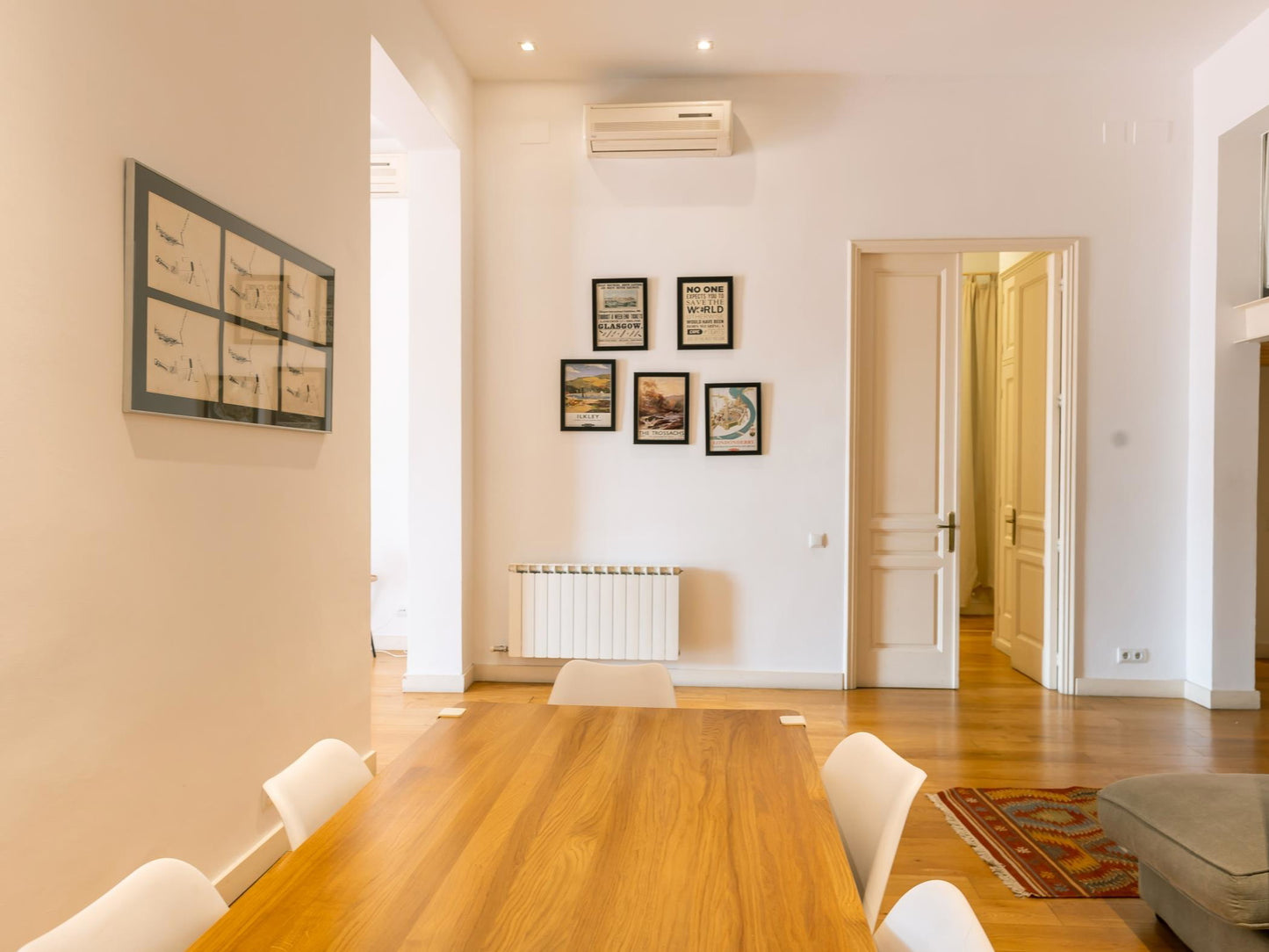 3-bedroom designer apartment with terrace, Barcelona