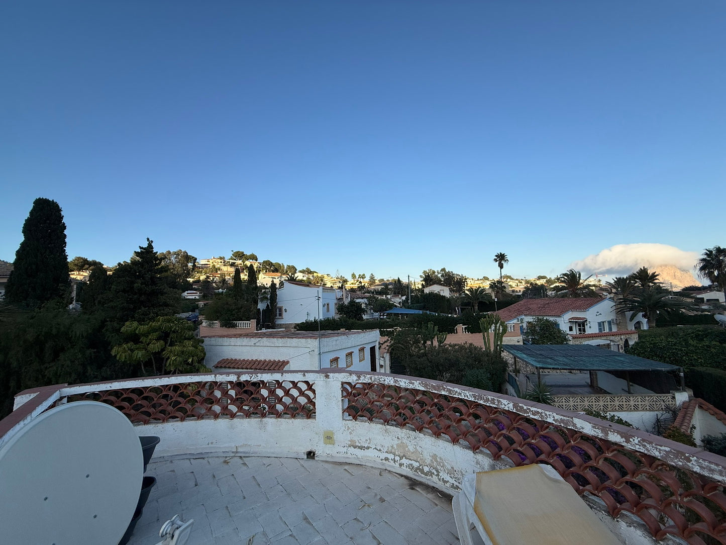 House with garden and terrace near the Port of Calpe