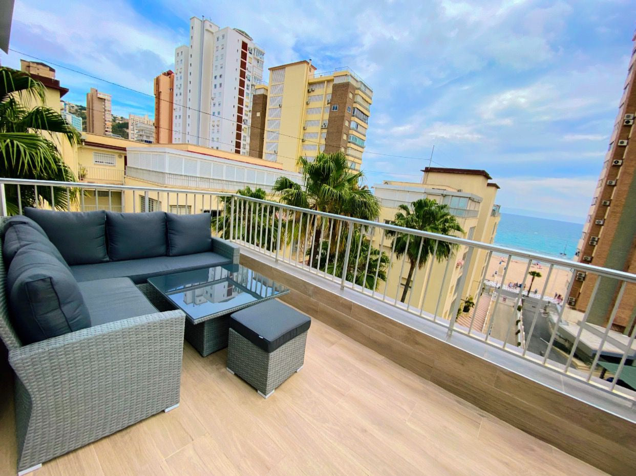 Ático con vistas al mar en Benidorm