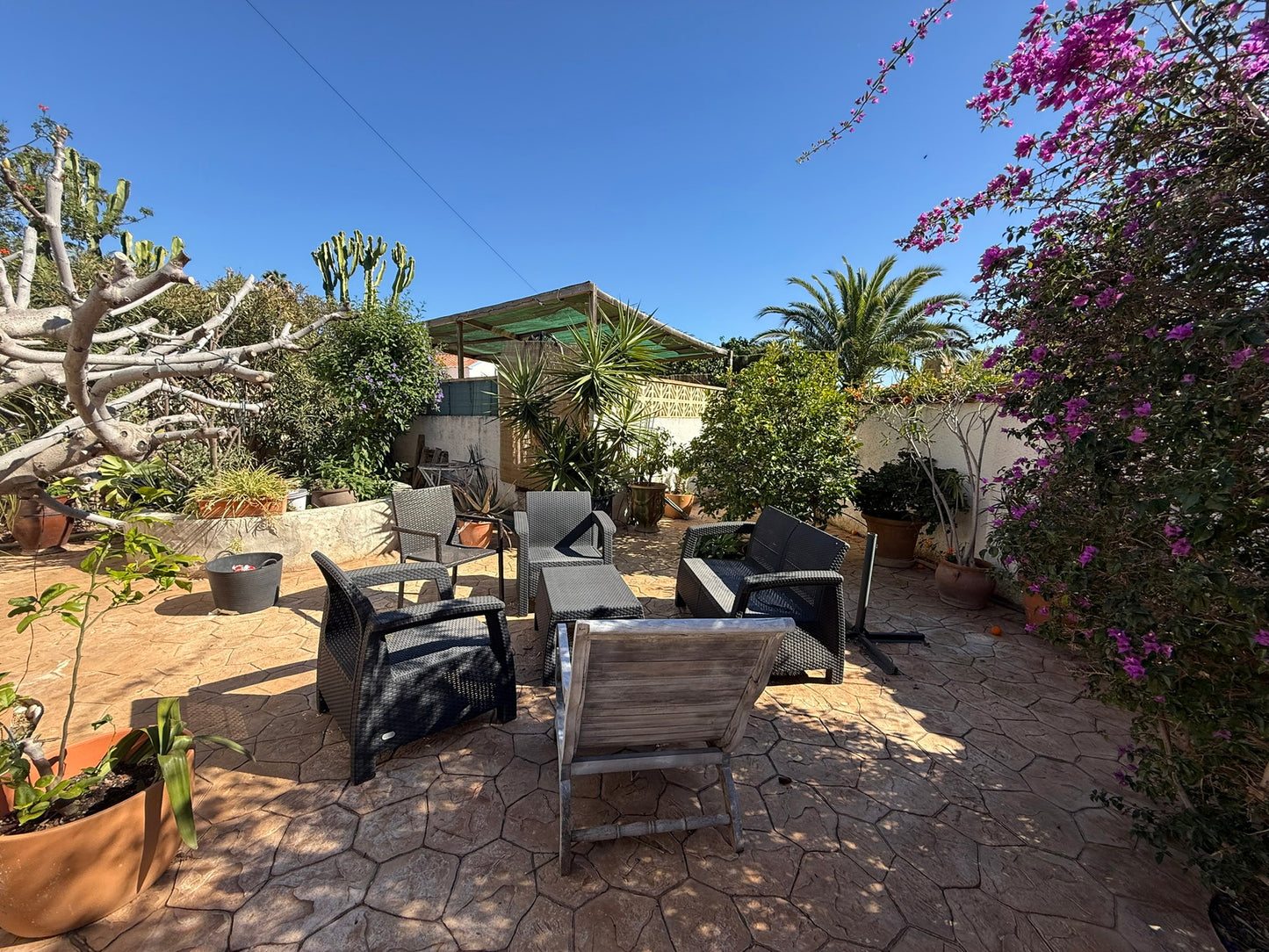 House with garden and terrace near the Port of Calpe