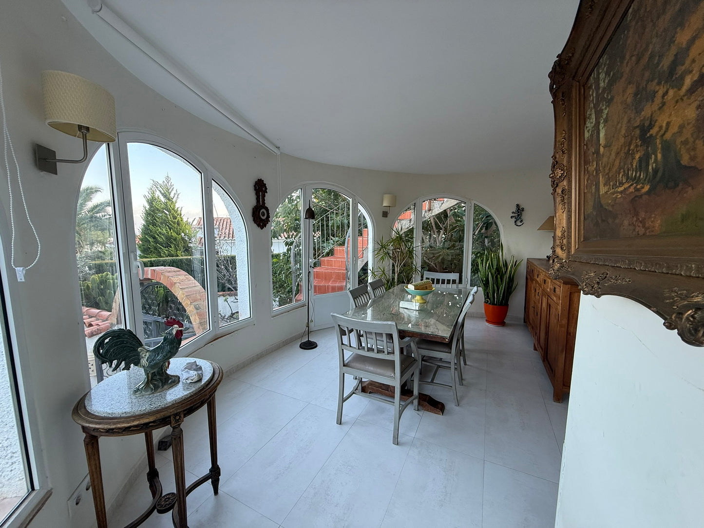 House with garden and terrace near the Port of Calpe