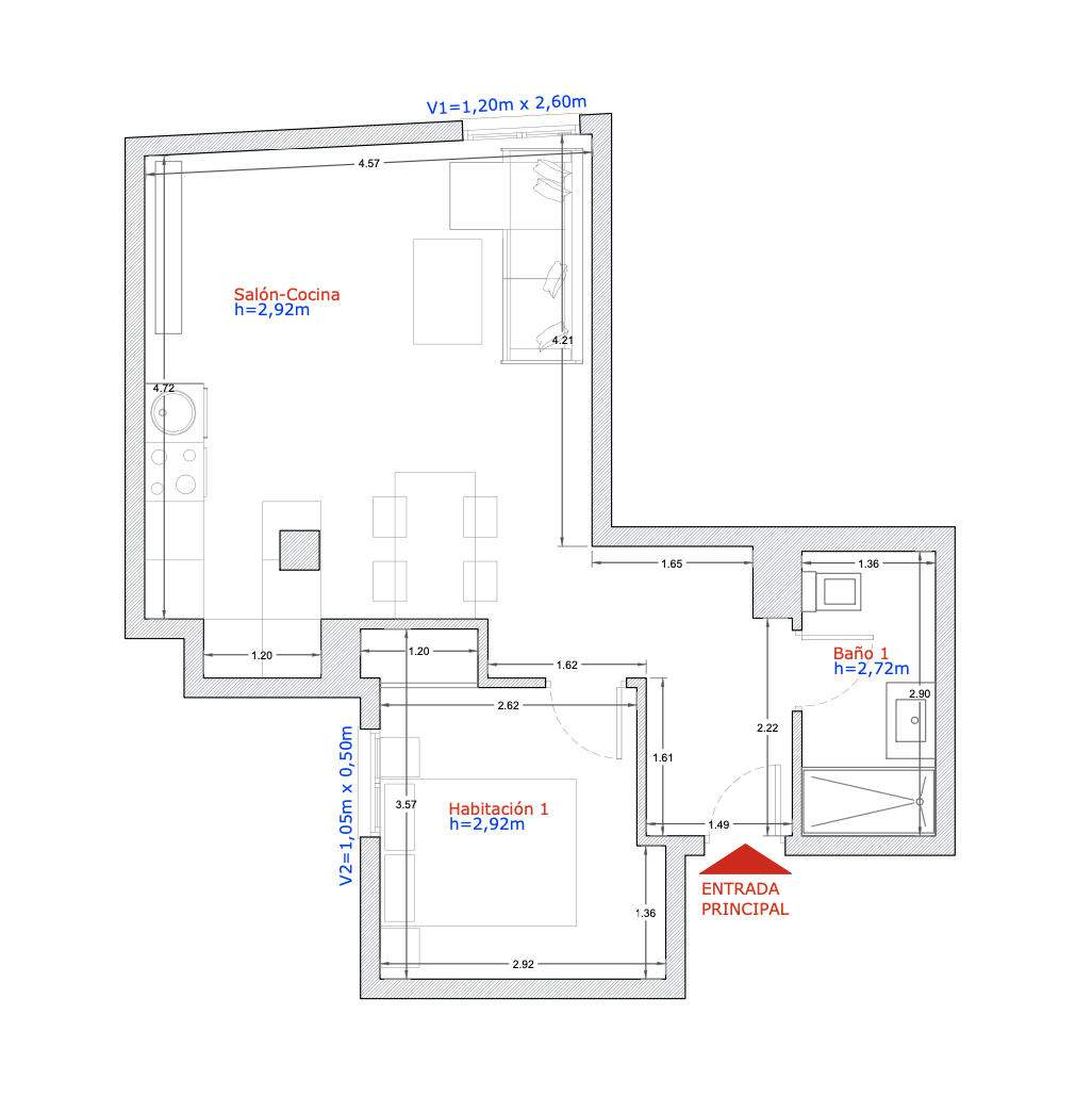 Apartamento en Malasaña, Madrid