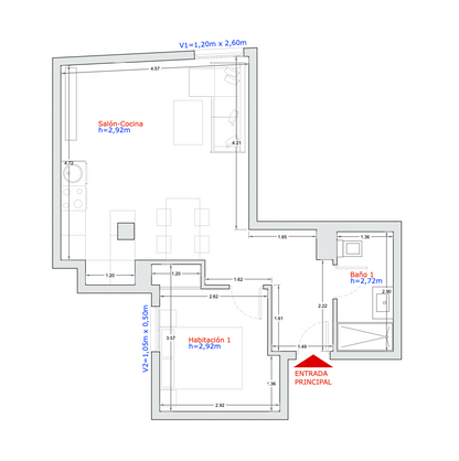 Apartamento en Malasaña, Madrid