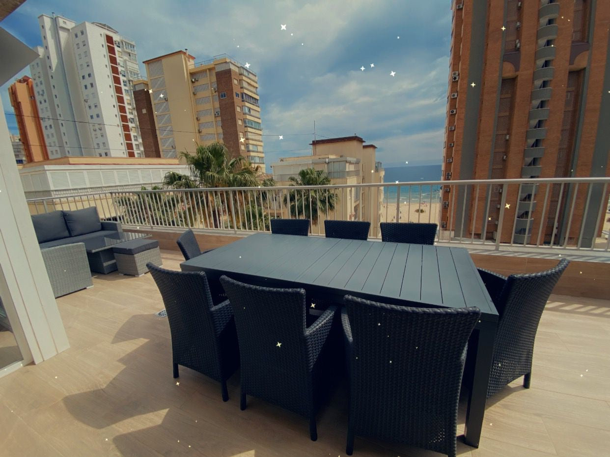 Ático con vistas al mar en Benidorm