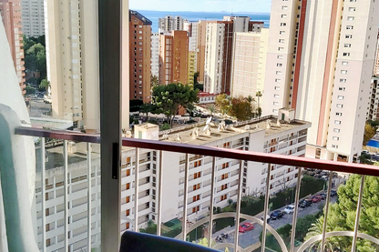 Apartment with sea view, garden, swimming pool, Benidorm